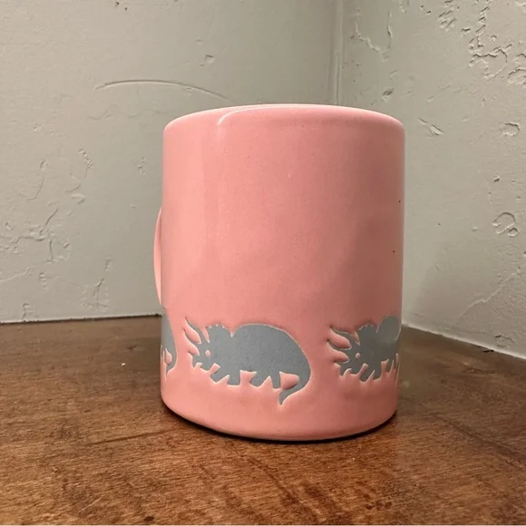 Waechtersbach mug with a gray dinosaur triceratops design 🦖 🦕 - Picture 2 of 7